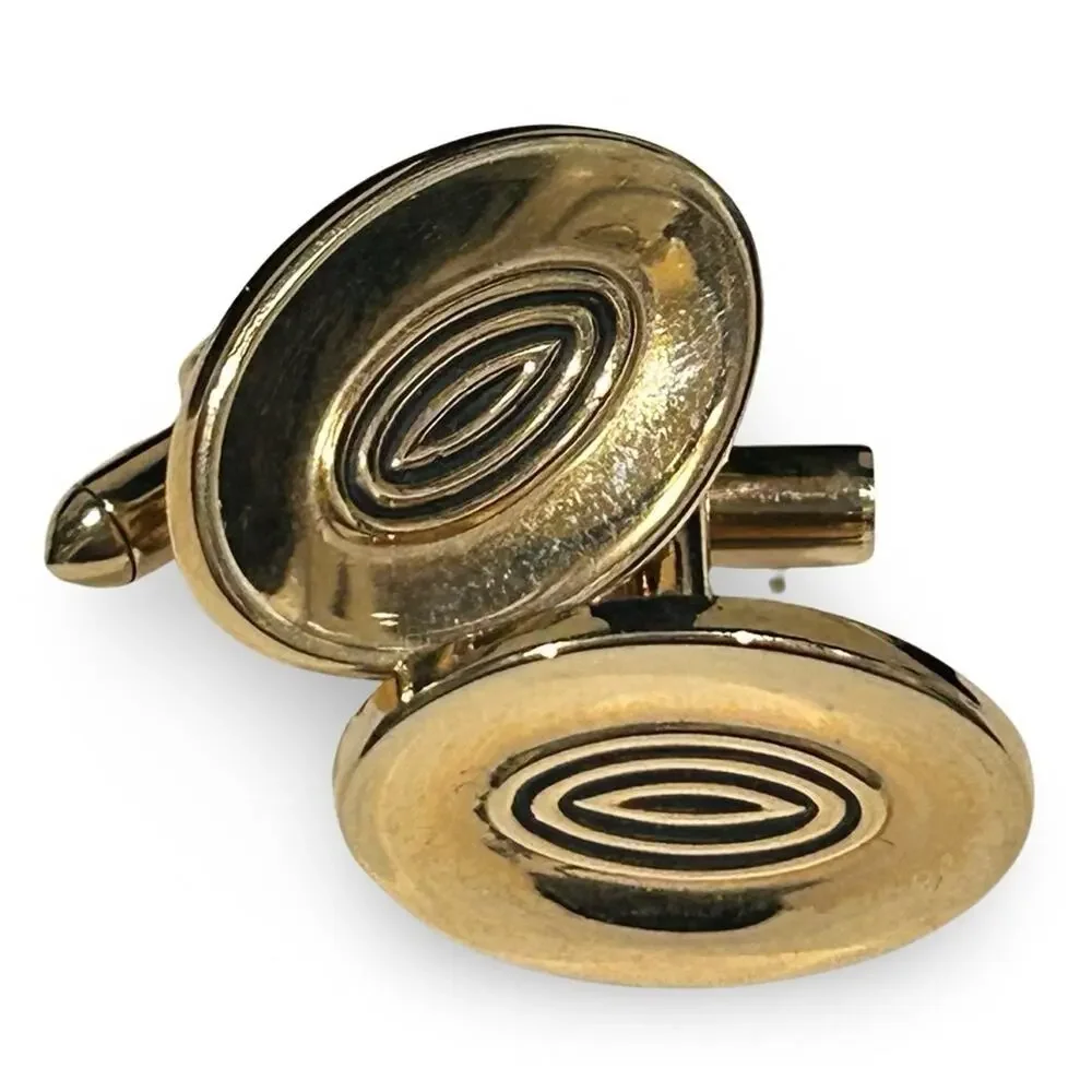 Swank Vintage Cuff Links 60s 70s Classic‎ Elegant Men's Fashion